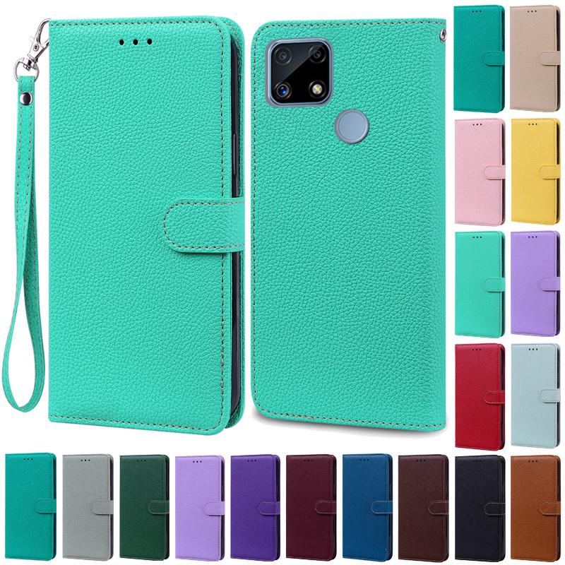 

For Realme Narzo 20 Case For OPPO Realme Narzo 30A Phone Case Wallet Leather Flip Cover For Realme Narzo 30A Narzo20 Cover Funda Realme Narzo 30A