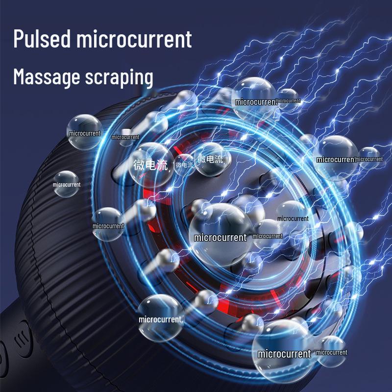 Kabelloses elektrisches Schröpf- und Gua Sha-Gerät mit Heizfunktion für Ganzkörper-Physiotherapie