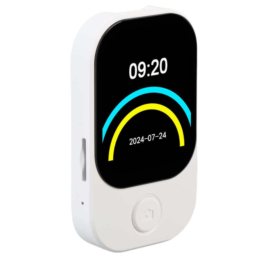 MP3 Player White Bluetooth 5.4 2.01 Inch Touchscreen Music Player with HiFi Speaker FM Radio Electronic Book Function