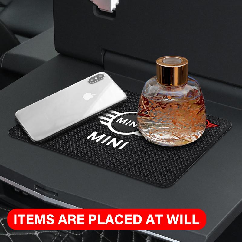 1Pcs Car Anti Slip Mat Phone Holder Non-Slip Pad Car Accessories For MINI Cooper Fridge One S F56 R57 R58 R60 JCW Countryman Clubman