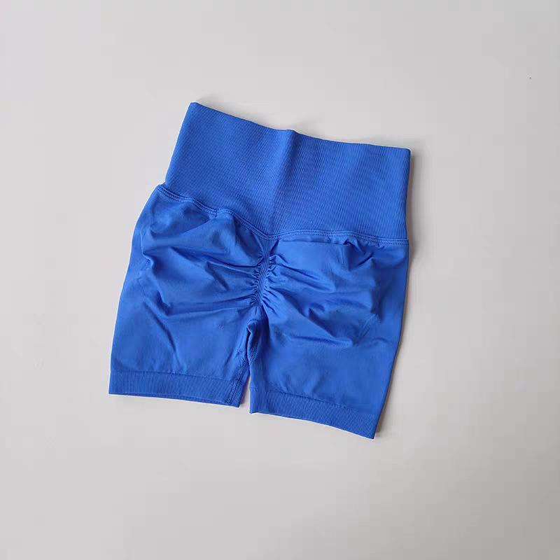 High Waist Women's Sports Shorts Leggings Butt Lifting Slimming Running Training Fast Drying Fitted Three Inch Workout Pants