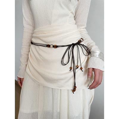 Bohemian Waist Chain Vintage Skirt Dress Waist New Rope Decoration  For Women
