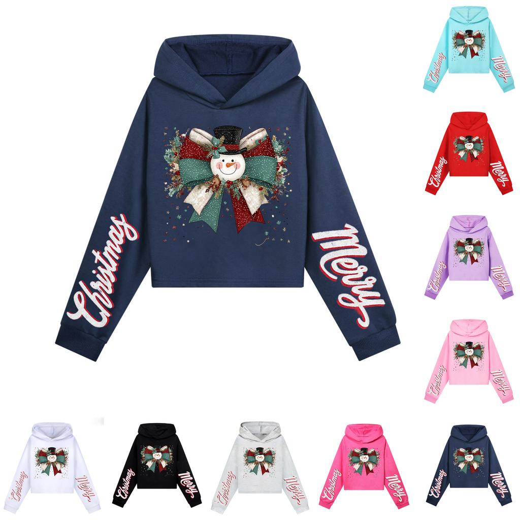 Kids Casual Fashion American Flag Printed Long Sleeve Hooded Sweatshirt