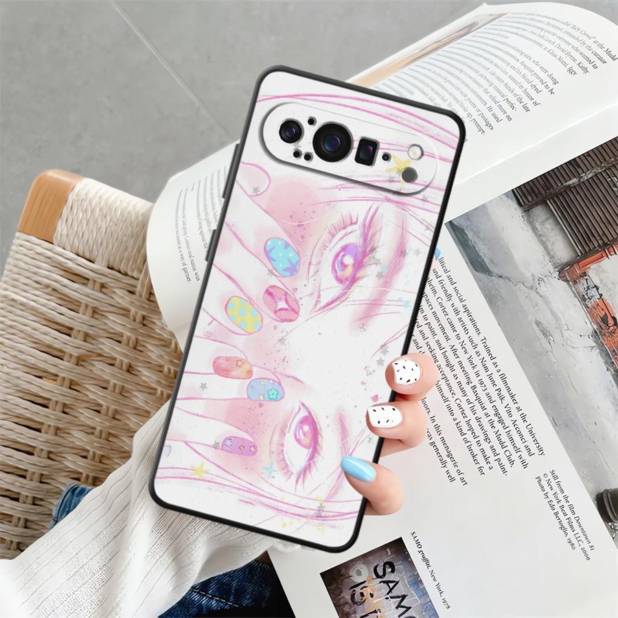 

Ретро Мода Аниме Глаза Чехол для Google Pixel 6 7 8 Pro 7a 8a 10 9 Pro XL 6a 9a Funda Чехол для Телефона Google Pixel 7 Pro
