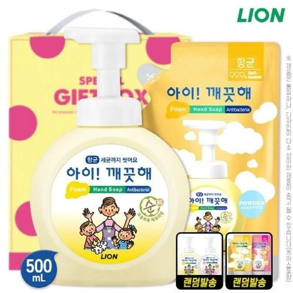 

(Antibacterial) LION Foaming Hand Wash 500 Pump 200 Refill (2 Types)