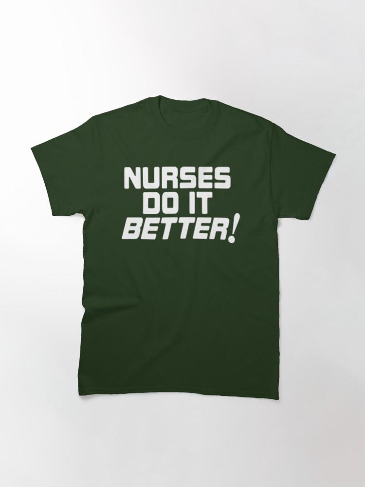 Led Zepelin Robert Plant - Nurses Do It Better! Classic T-Shirt