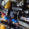 For TMAX 560 Tmax560 New Motorcycle Steering Shock Absorber Stabilizer Shock Absorber Bracket Kit Titanium Ruler Bracket Base
