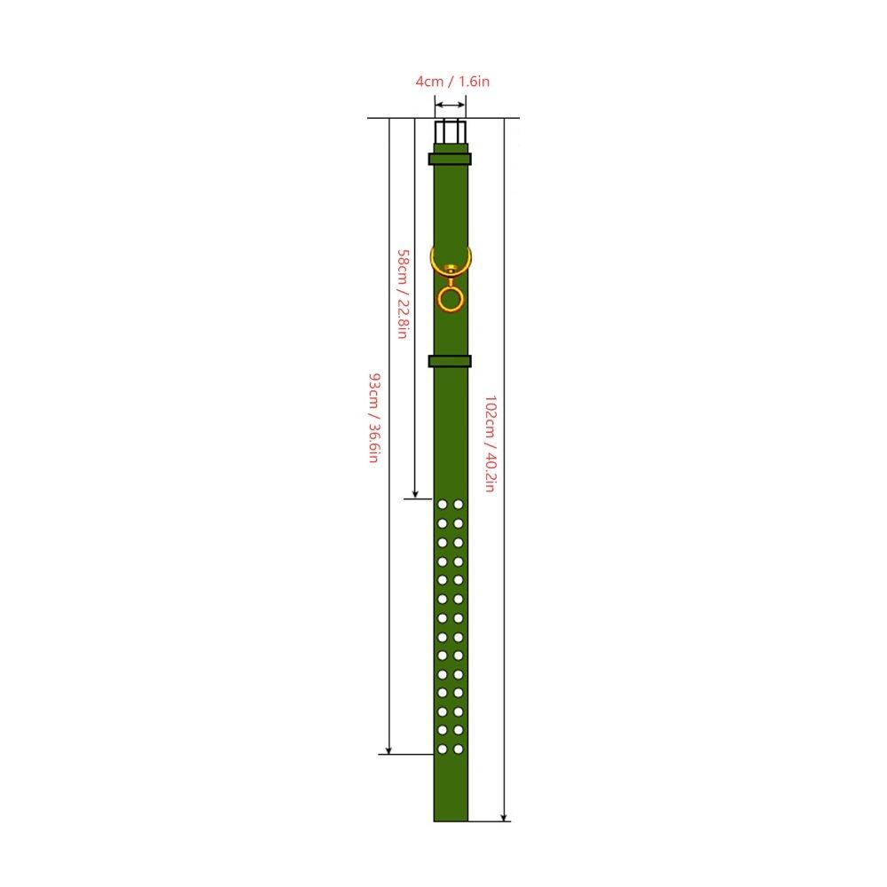 Adjustable Length Cattle Collar Canvas Livestock Traction Strap Safe Cattle Neck Strap Farm Use S