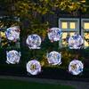 Colorful Butterfly Solar Butterfly Ball Light Waterproof LED Hanging Light  Night Lighting