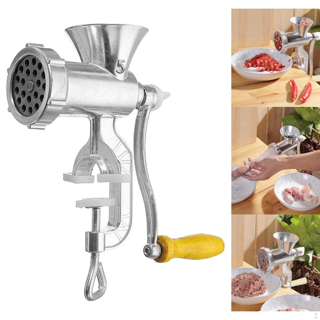 Manual Operated, Household Mince, Sausage Stuffer Filling Machine, for Beef Fish