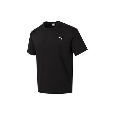 Einfarbig Mode Training Fitness Bequem Atmungsaktiv Rundhals Kurzarm T-Shirt Unisex Oberteile Schwarz 682915-01