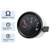 2" 52mm Fuel Gauge +Sensor 0-90ohm Car Boat Motorcycle Electronic LED Display Fuel Level Moto Meter Car Gauge Black With Sensor