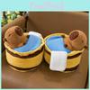 Plush Capybara Bath Toy Cute Cartoon Girl Bedroom Decoration Gifts Children