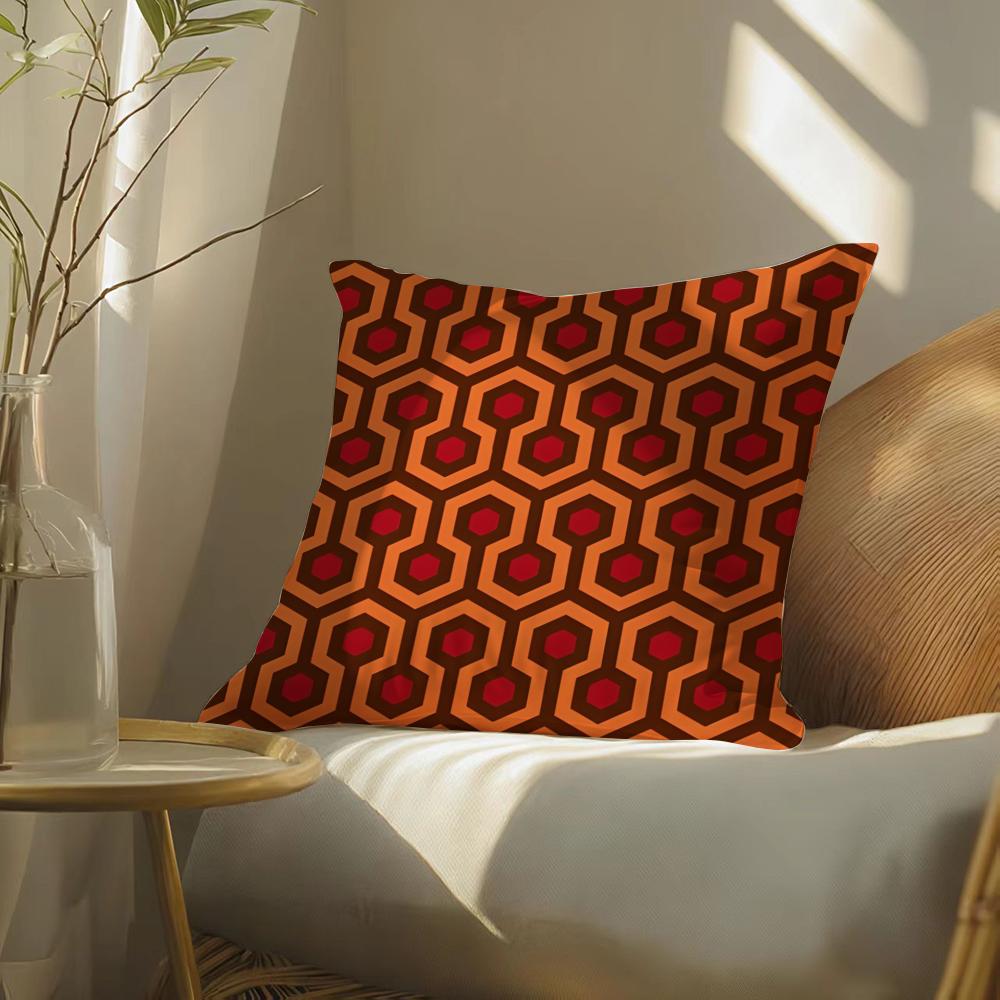 Horror Movies T Linghting The SShinings Cushion Cover Silky Elegant Comfort Sofa Bed Invisible Zipper Beach Pillowcase