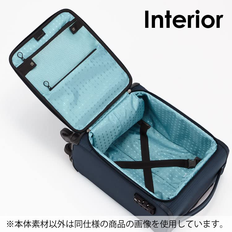 Proteca Feena RF Soft Made In Coin Locker Caster Stopper Case, Japan, Size, No. 12821, 18L, 1-2 Nights, 1.8kg,