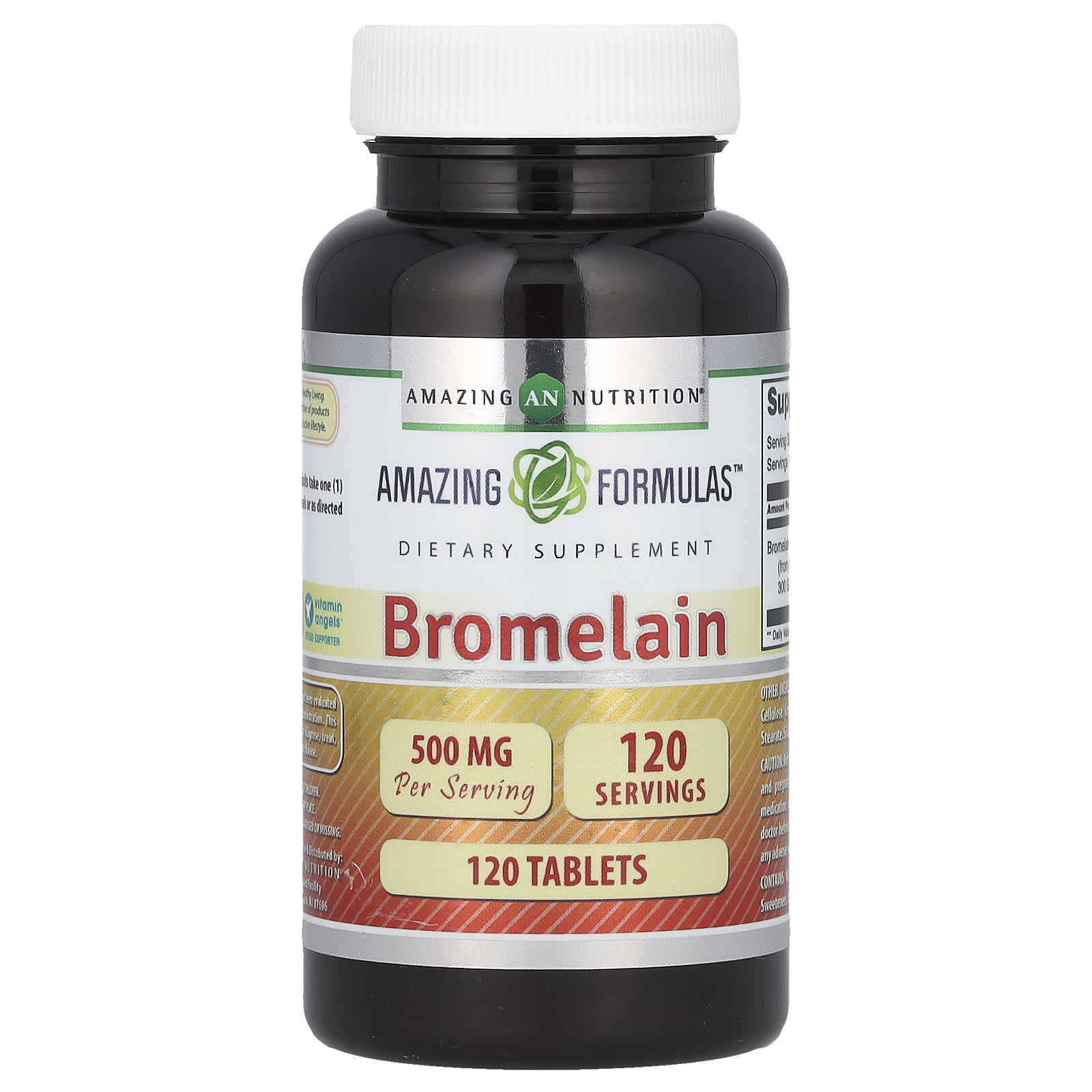 

Bromelain, 500Mg, 120 Tablets