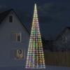 Vidaxl Light Tree, For Mast, 3000 Colorful LEDs, 800 Cm