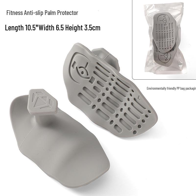Halter Anti-Slip Silikon Avuç İçi Koruyucuları - Avuç İçlerini ve Parmakları Korur - Kaymaz, Aşınmaya Dayanıklı Fitness Ekipmanı