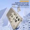 Heat Dissipation Metal Phone Case for IPhone 12 13 14 15 16 Pro Max Plus Hollow Magnetic Aluminum Cover for IPHON 16 Pro Promax
