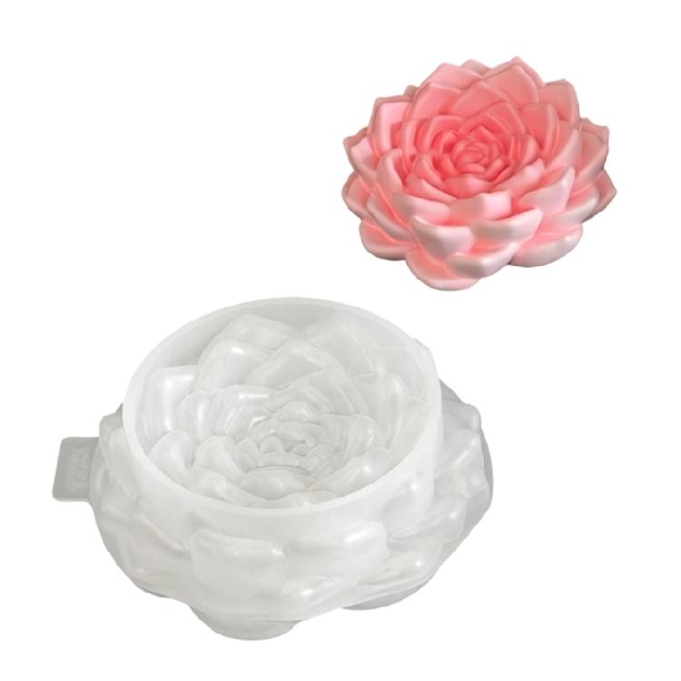 

Flower Shaped Silicone Bowl Molds Professional Silicone Candle Molds For Handmade Candle Decorative Bowls Holiday Gift