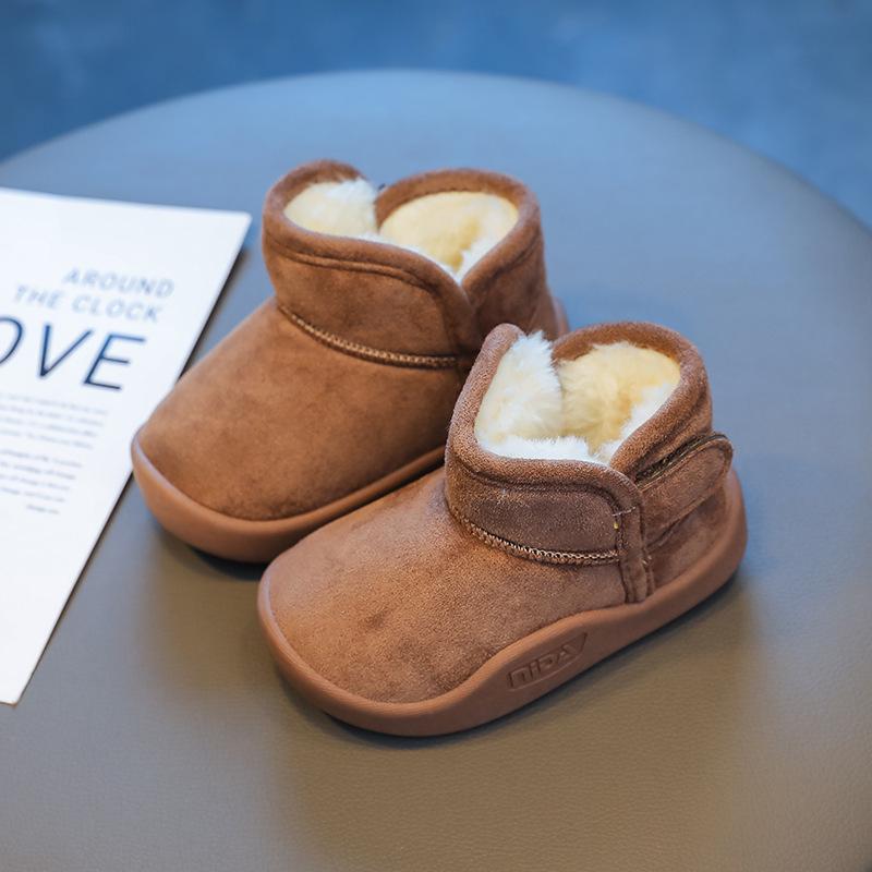 Dětské zimní sněhule - Teplé batolecí boty pro dívky