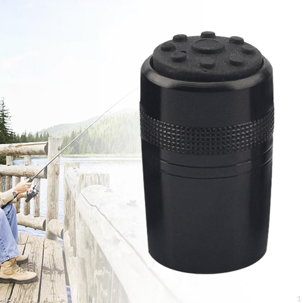 Angelrute Butt Cap Pole Ende mit Ablauf Loch Schutz Hintere Abdeckung für Gebäude