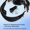Adjustable Head Strap For VR Glasses With Breathable Memory Foam Padding Lightweighted Headband