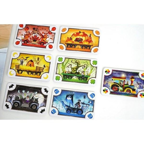 Korea Board Games Ticket to Ride Ghost Train board game, mixed colors