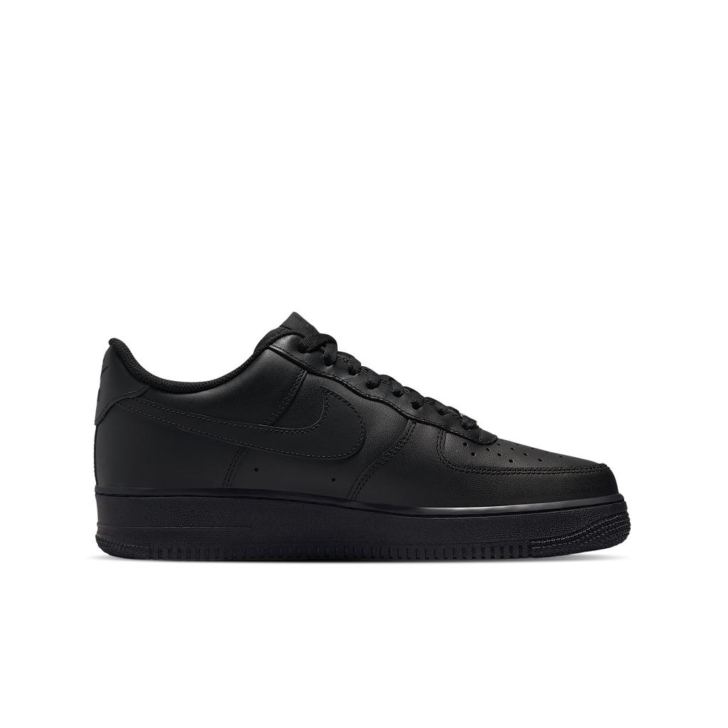 Nike Air Force 1 Abrasion Resistant Height Increasing Low Top Skateboard Shoes Unisex Black White Blue CW2288-001(Team577-S-BOX)