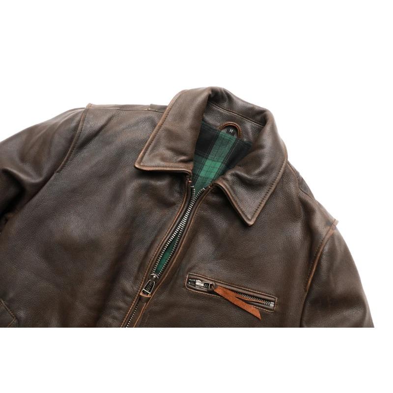 Super Men Leather Jacket Thick Soft Natural Cowhide Real Leather Coat