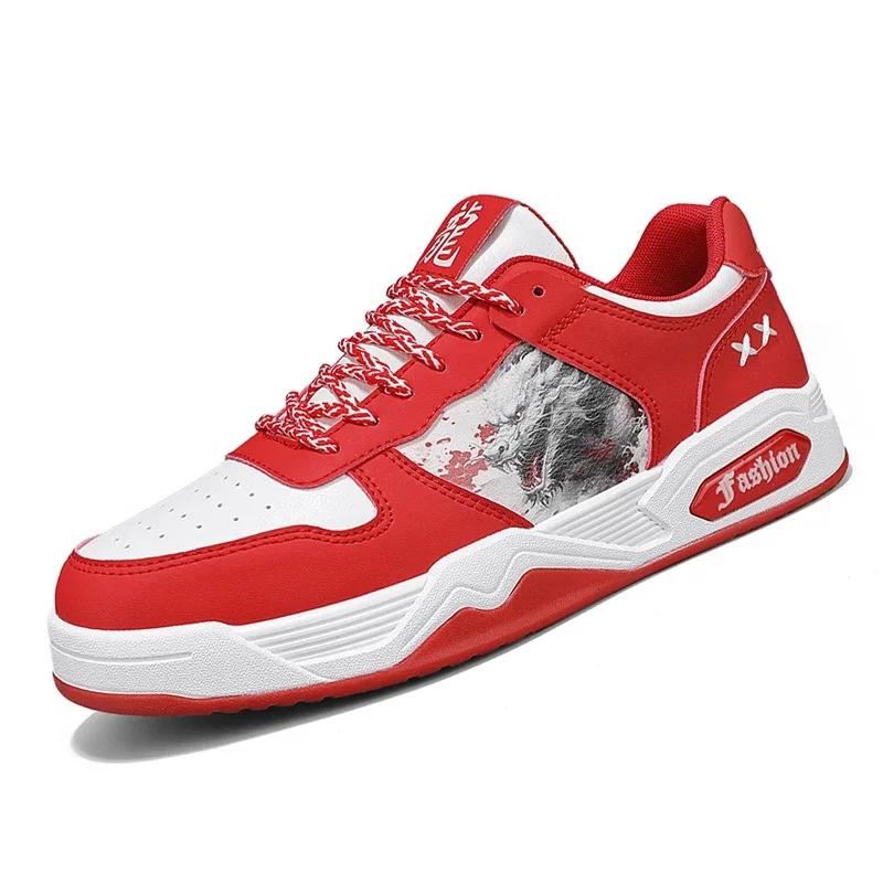 

Мода 2024 года, дропшиппинг, мужская обувь в стиле аниме, кроссовки для косплея, мужская повседневная обувь, высокие кроссовки для тенниса, кроссовки для мужчин, мужская обувь 39 красный