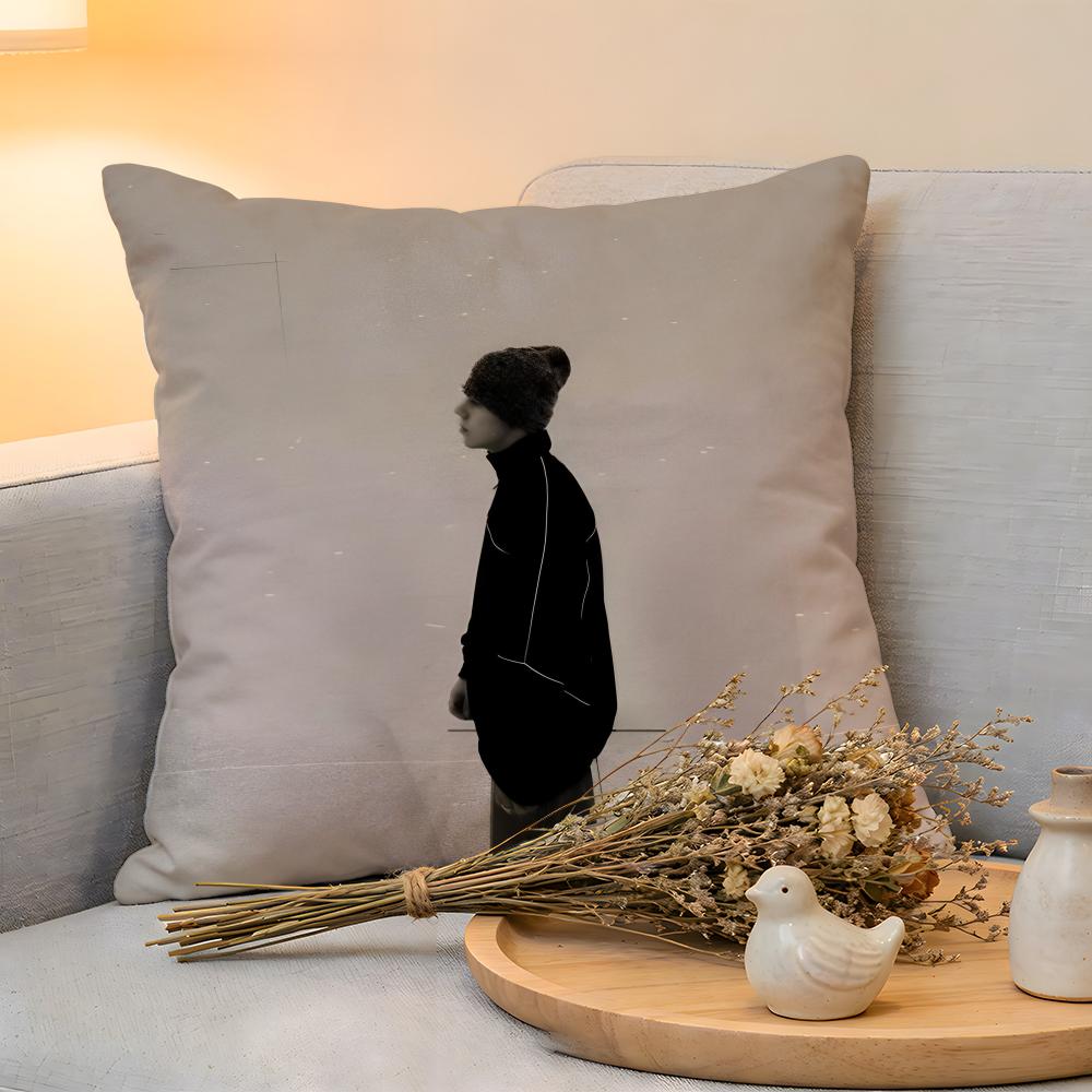 Cushion Cover Linen SkinFriendly Soft Decorative Case For Sofa Home Decor Hot Singer The Kid LLAROI Pillow cover