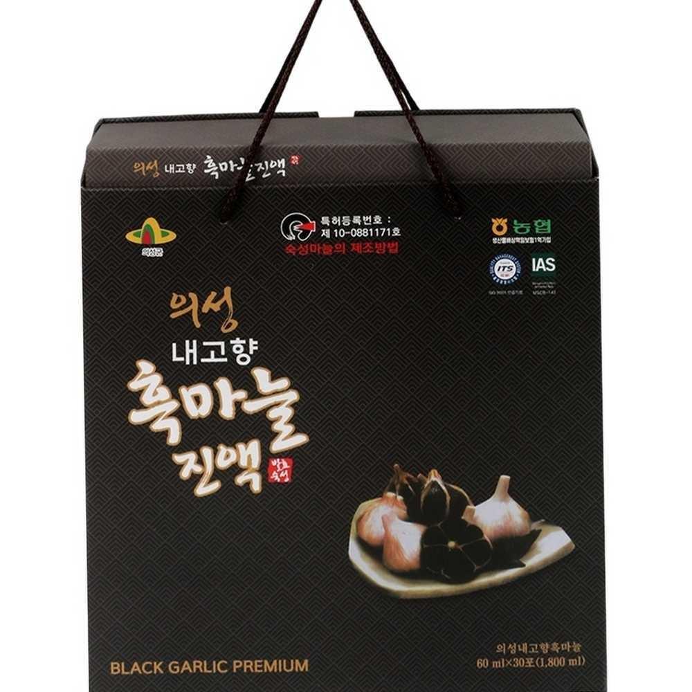 Chalks Black Garlic Juice 30 packets 60ml Uiseong Black Garlic Extract 1 pc