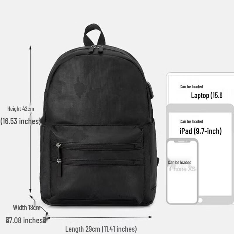 SKV Men's Fashion Commuter Backpack