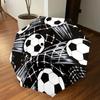 1PC Soccer Ball Automatic Open/Close Umbrella with Windproof, 8-Rib Sturdy Canopy, Durable Ribs, Fashionable Design,1278a