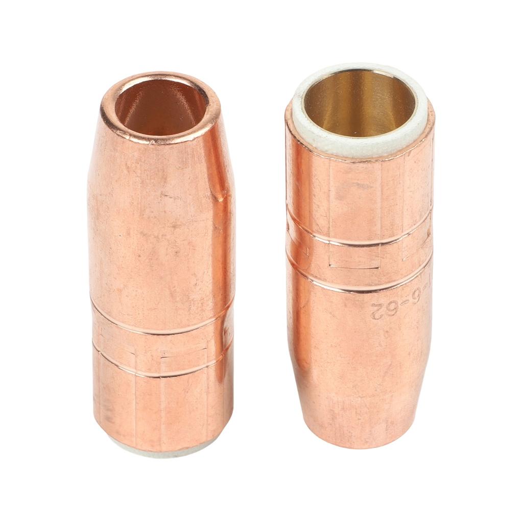 2-7/8 Inch Length Heavy Duty Gas Nozzle MIG Welding Nozzle