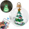 24 Inch Giant Inflatable Christmas Balls PVC Giant Inflatable Christmas Balls with Light for Holiday Party Indoor Outdoor Decor