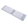 Foldable Bluetooth Keyboard Slim Quiet Rechargeable Portable Travel Wireless Folding Keyboard for