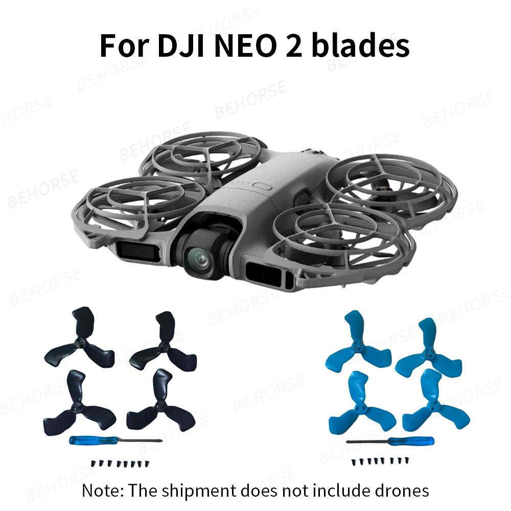Paddle Blade For DJI Neo 2 Quick Release Propellers Ultralight Low-Noise Wings Propeller Blades For DJI Neo 2 Drone Accessories