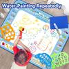 Magic Water Drawing Mat Coloring Doodle Mat Water Absorbing Painting Pad Reusable Magic Pens Painting Board Educational Toys