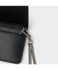 Customellow Black Leather Folded Wallet Caaax26301Bkx