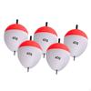 5 Brightly Colored Oval Shaped EVA Foam Fishing Buoys, High Buoyancy for Trout, Catfish, Bass And