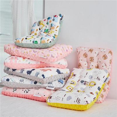 Almofada de Gaze Macia para Bebê Almofada Confortável de Veludo Doudou Para Recém-Nascidos Sono do Bebê Apoio de Cabeça Respirável Almofada Infantil para Crianças