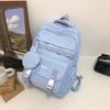 School bag new large-capacity high school backpack lightweight burden reduction ridge protection waterproof middle school backpack