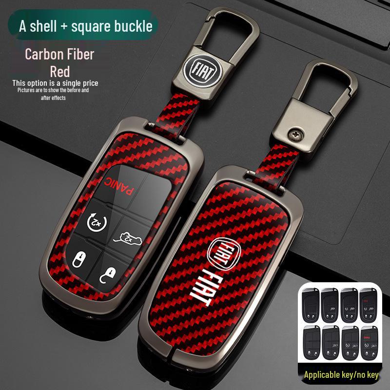 Etui na kluczyk Fiat Viaggio & Feiyue - Metalowa osłona ochronna