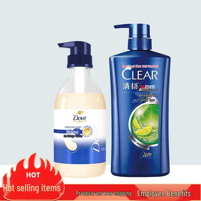 

Dove Intensive Repair & Clear Men s Anti-Dandruff Shampoo Bundle