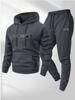 European size new casual fashion men's and women's sweaters, printed hoodies and drawstring sports suits Europe and the United States