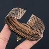 Lavish Labradorite Gemstone Handmade Copper Wire Wrap Jewelry Adjustable Bracelet For Her