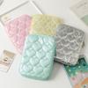 Ins Style Gepolsterte Herz-Laptoptasche Niedliche Macaron-Stepp-Tabletthülle 11 13 15 Zoll Stoßfeste Hülle für iPad MacBook Pro Air