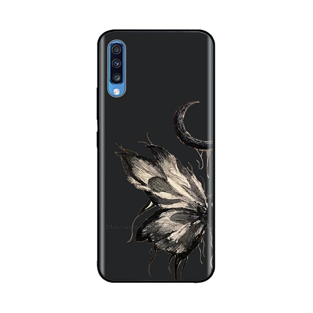 Shockproof Cover For Samsung Galaxy A70 Case Soft Silicon TPU Print Cover For Samsung A70 Case A 70 A705F Funda Shell Back Cases